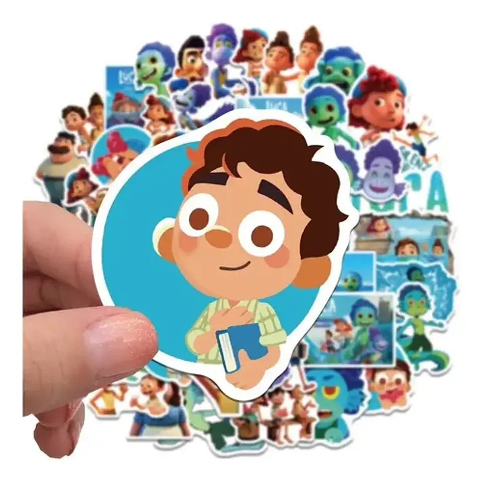 Luca - Set De 50 Stickers / Calcomanías Autoadhesivas 2