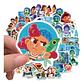 Luca - Set De 50 Stickers / Calcomanías Autoadhesivas - Miniatura 4