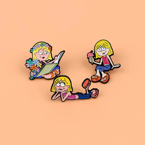 Pins De Lizzie Mcguire / Lizzie Mcguire / Pines Metálicos