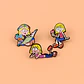 Pins De Lizzie Mcguire / Lizzie Mcguire / Pines Metálicos - Miniatura 2