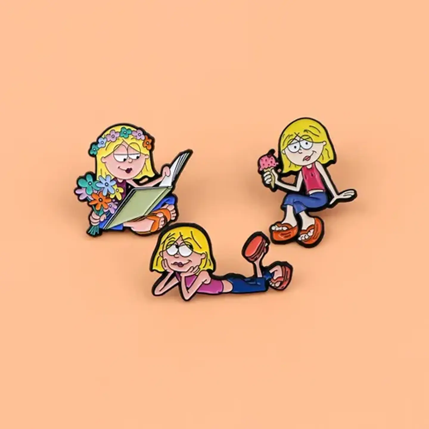 Pins De Lizzie Mcguire / Lizzie Mcguire / Pines Metálicos 8