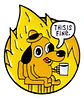 Pins De This Is Fine / This Is Fine / Broches Metálicos - Miniatura 5