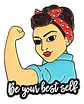 Pins De Mujer Power / Mujer Power / Pines Metálicos - Miniatura 1