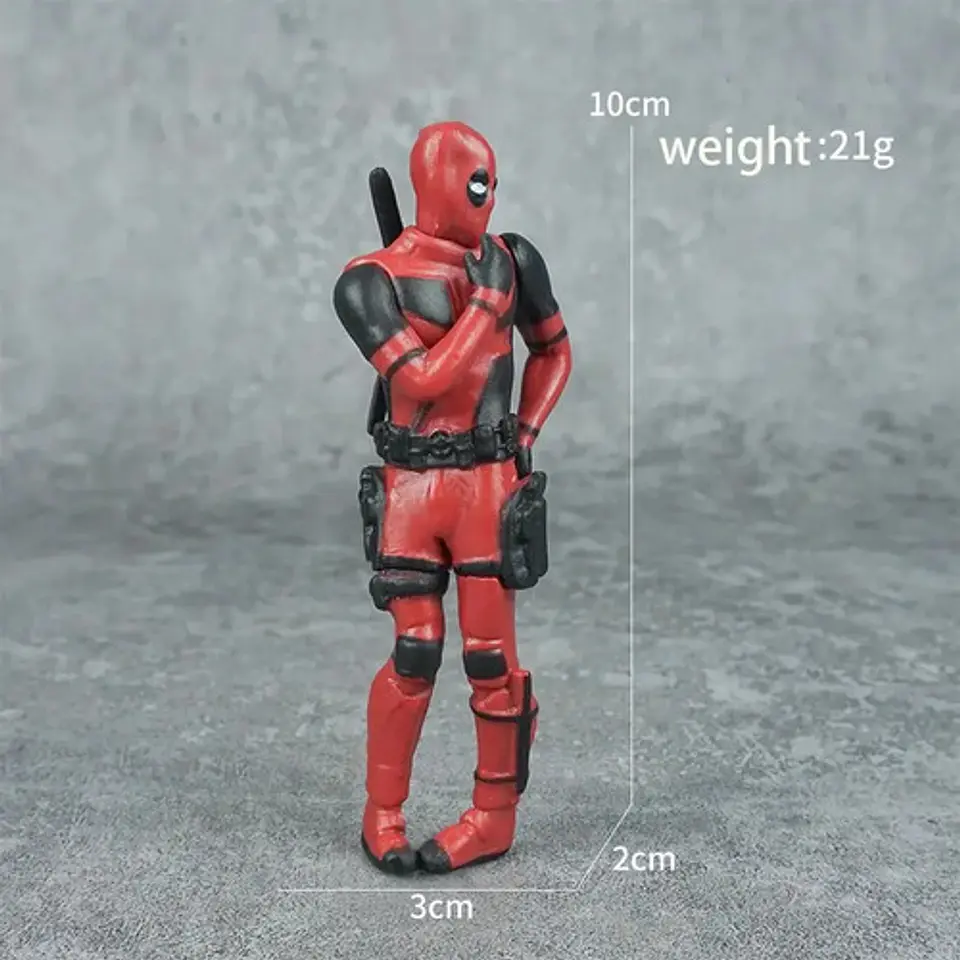 Figuritas De Deadpool / Figuras De Acción / Marvel 15