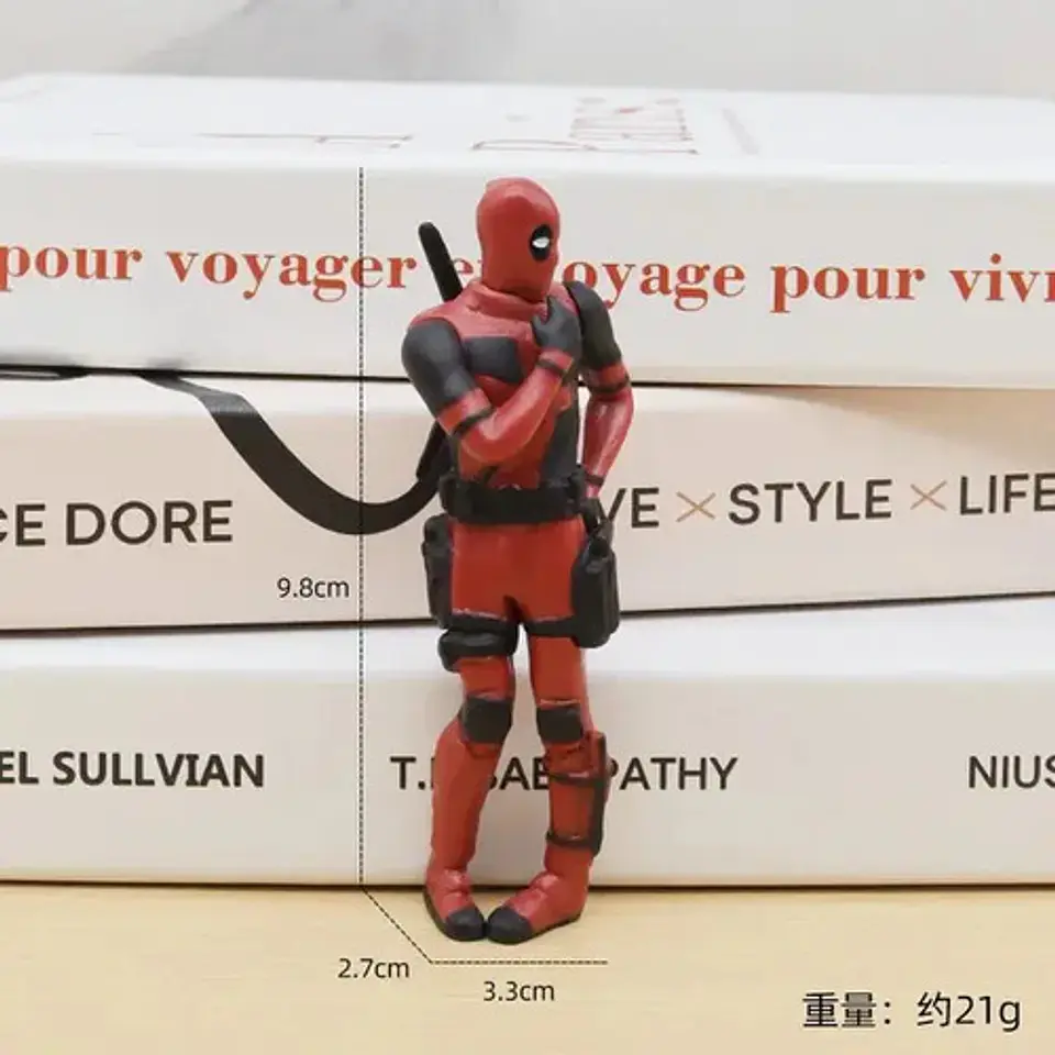Figuritas De Deadpool / Figuras De Acción / Marvel 16