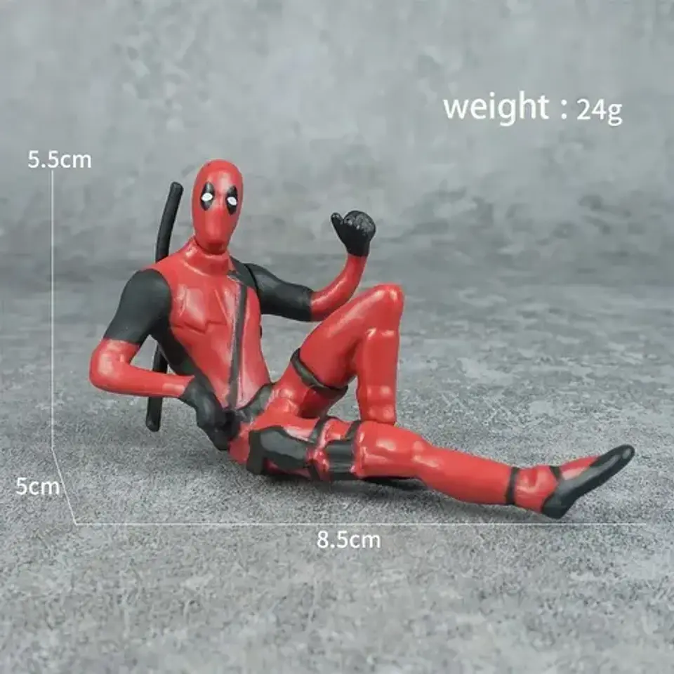 Figuritas De Deadpool / Figuras De Acción / Marvel 18