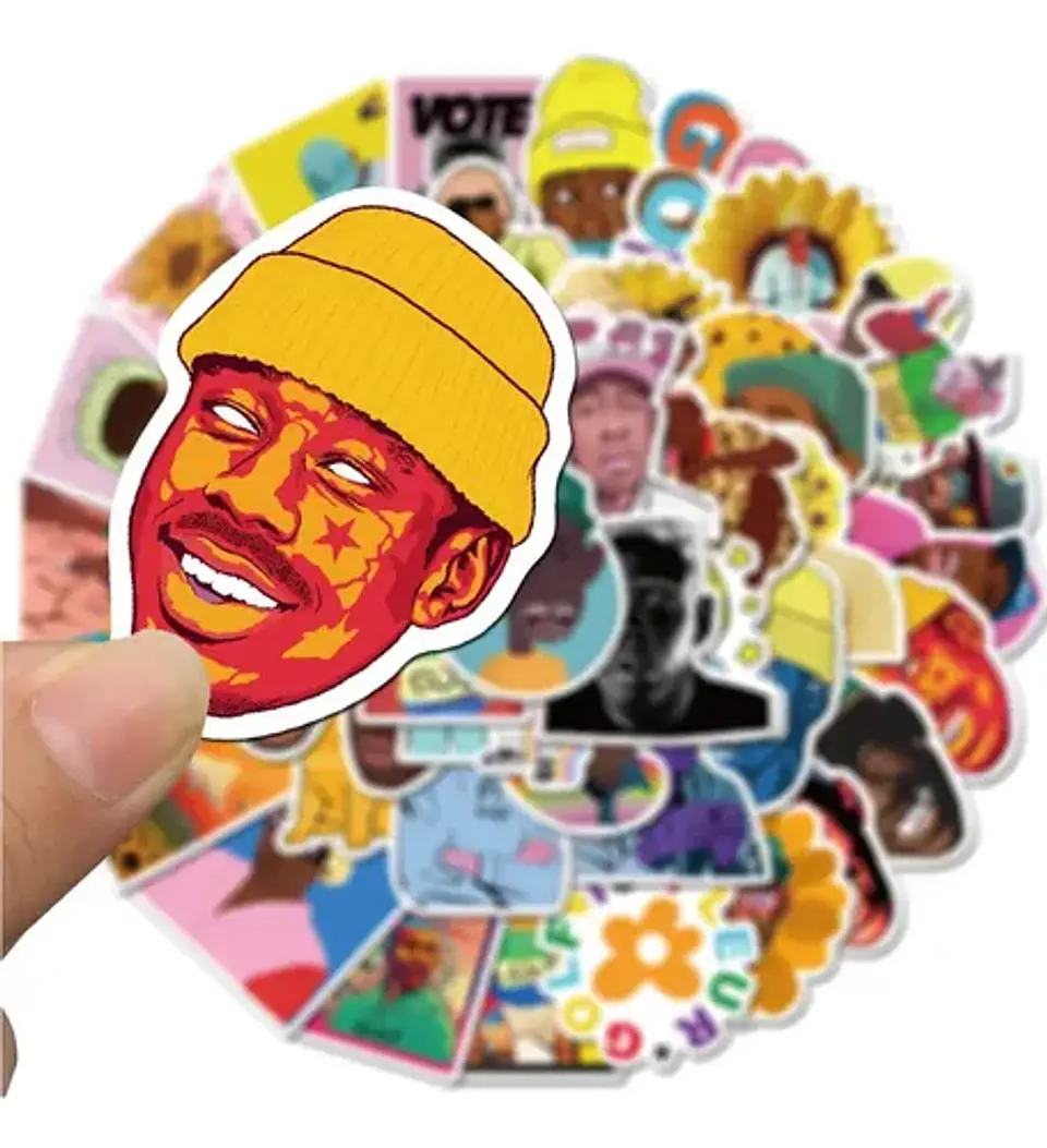 Tyler, The Creator - Set De 50 Stickers / Calcomanías 3