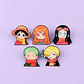 Pins De Nami / One Piece / Broches Metálicos (pines) - Miniatura 11