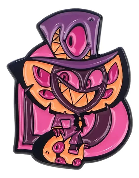 Pins De Sir Pentious / Hazbin Hotel / Broches Metálicos