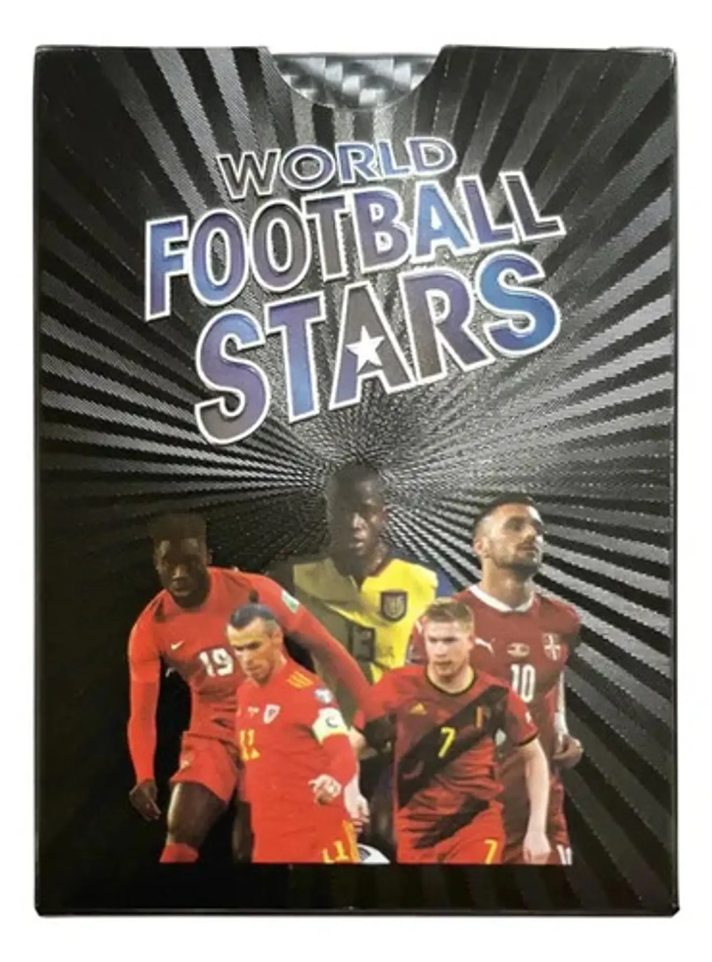 55 Cartas De Futbol De Super Estrellas Diseño Edición Black 5