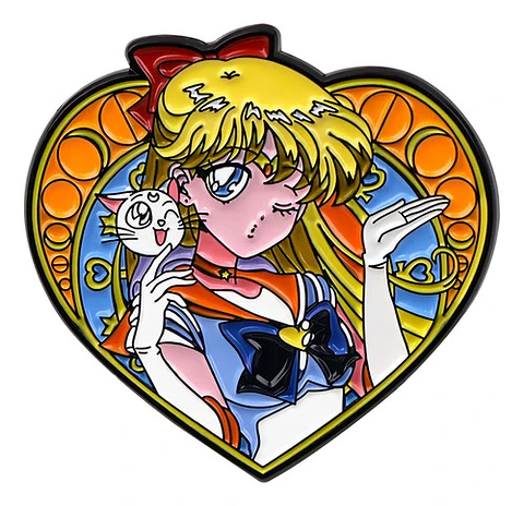 Pins Sailor Venus / Sailor Moon / Broches Metálicos (pines)