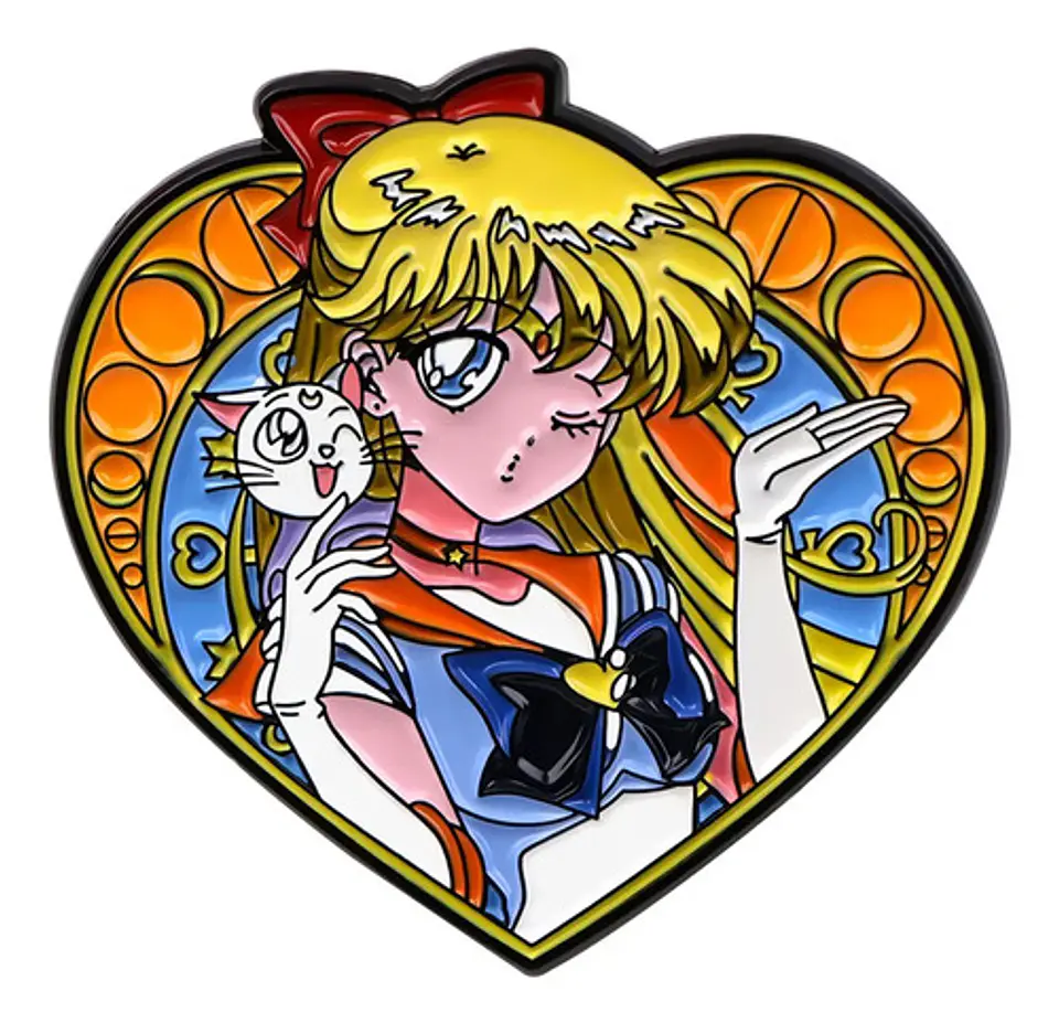 Pins Sailor Venus / Sailor Moon / Broches Metálicos (pines) 1