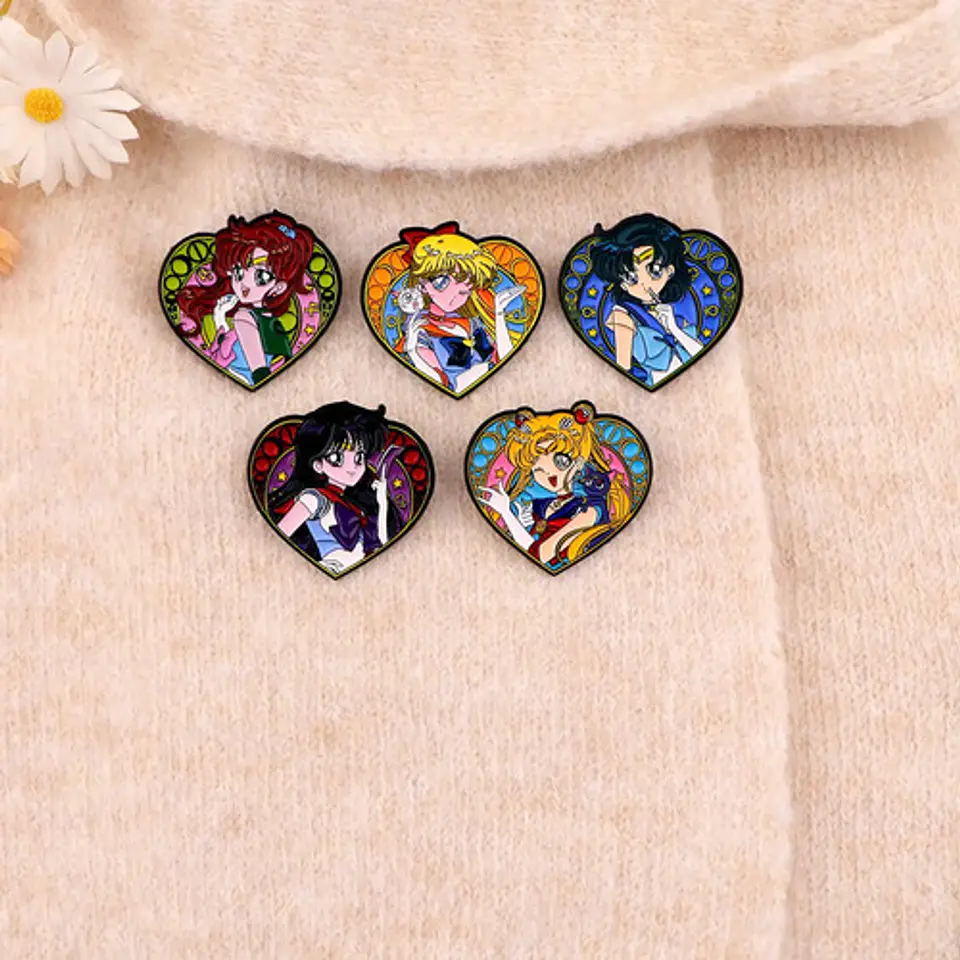 Pins Sailor Venus / Sailor Moon / Broches Metálicos (pines) 3