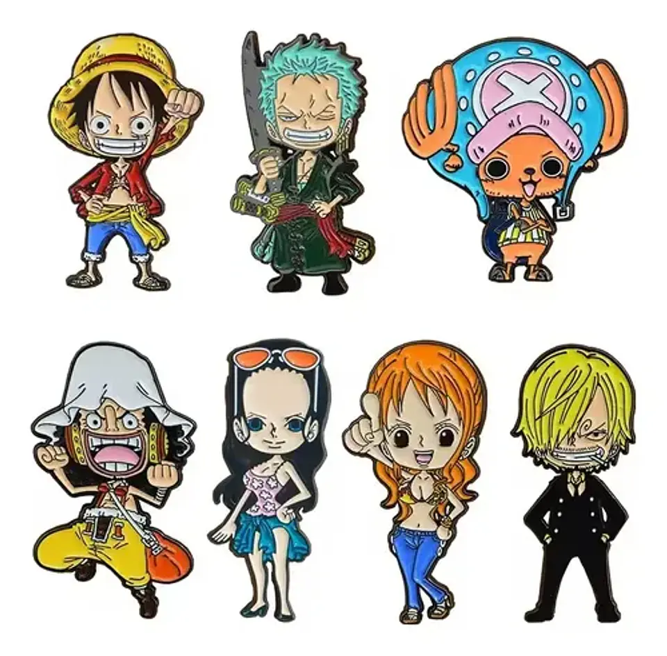 Pins De Usopp / One Piece / Broches Metálicos (pines) 7