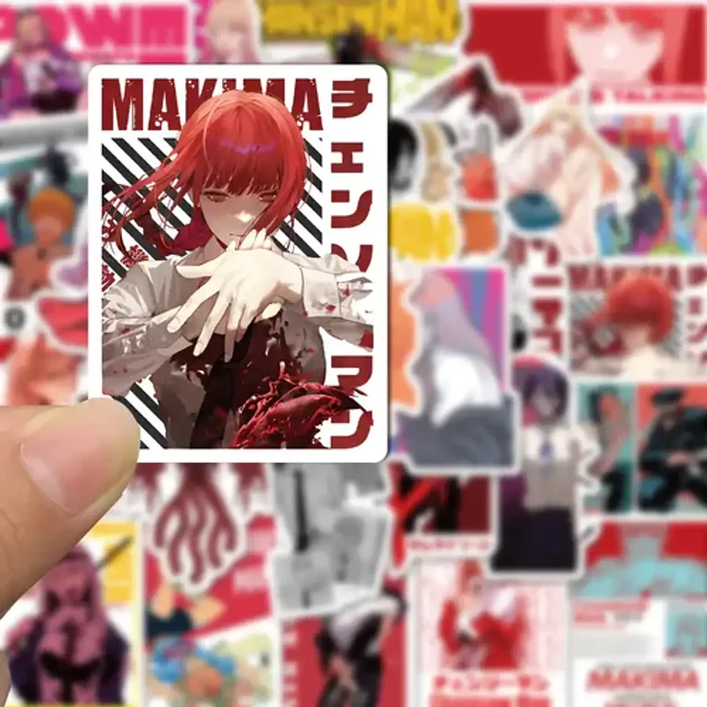 Chainsaw Man - Set 50 Stickers / Calcomanías Autoadhesivas 3