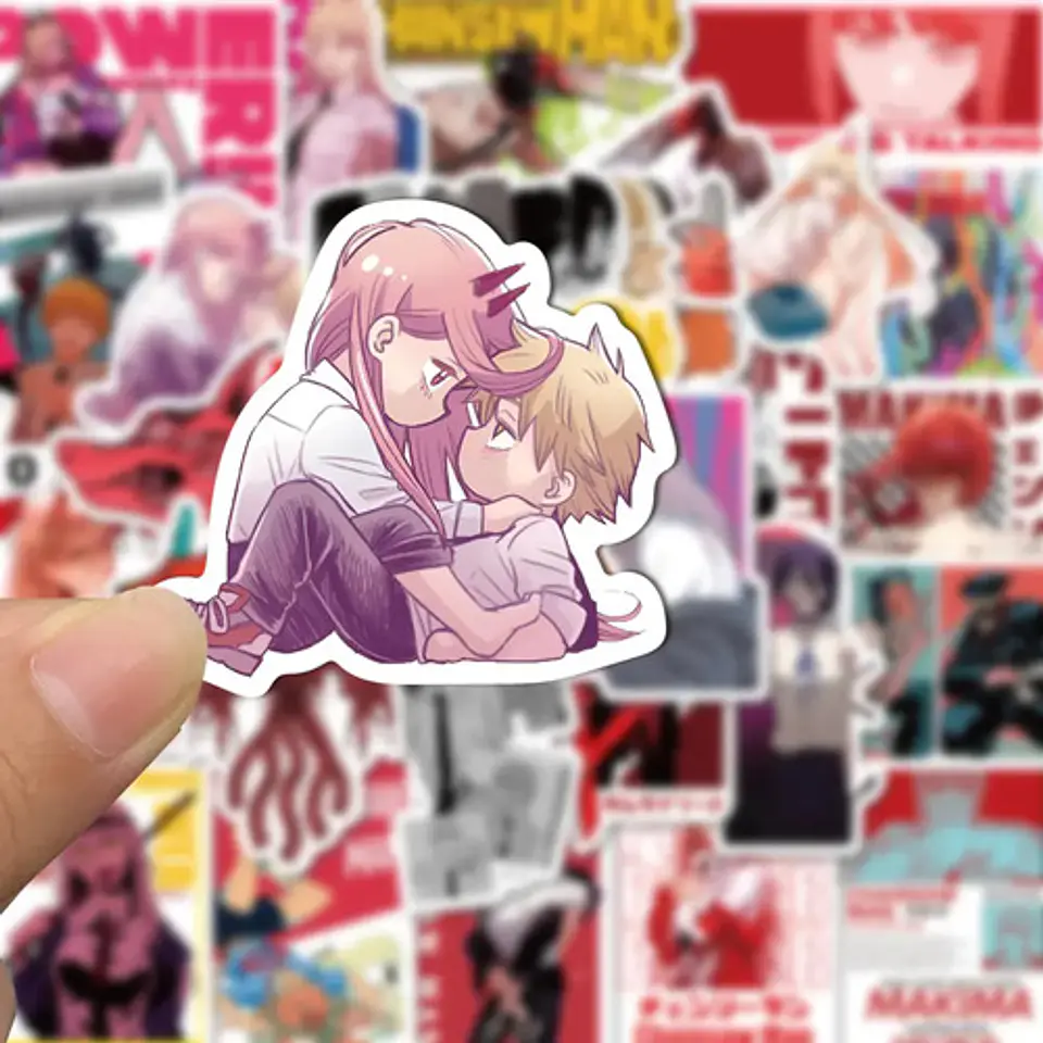 Chainsaw Man - Set 50 Stickers / Calcomanías Autoadhesivas 6