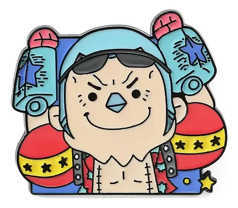 Pins De Franky / One Piece / Broches Metálicos (pines)