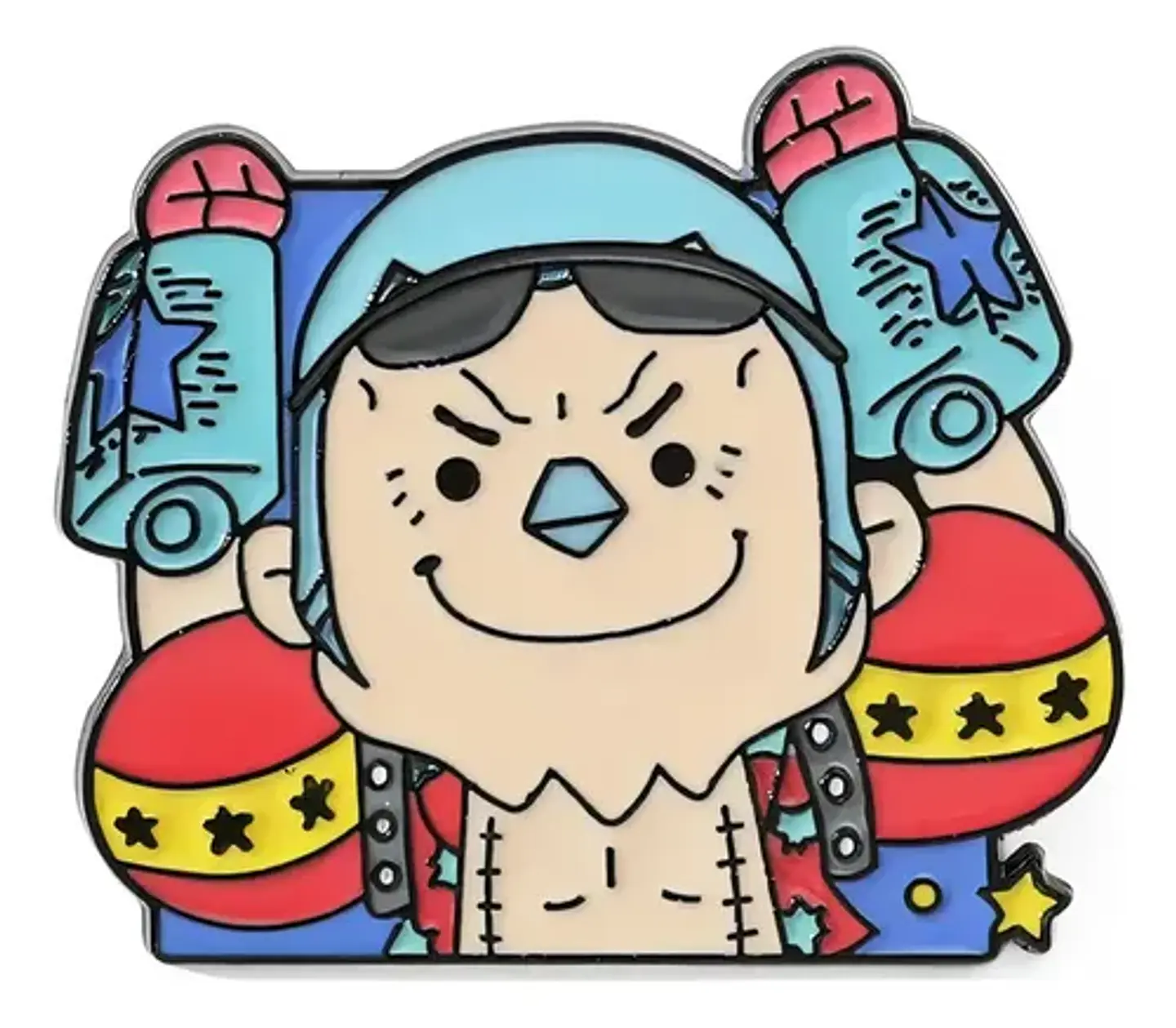 Pins De Franky / One Piece / Broches Metálicos (pines) 1