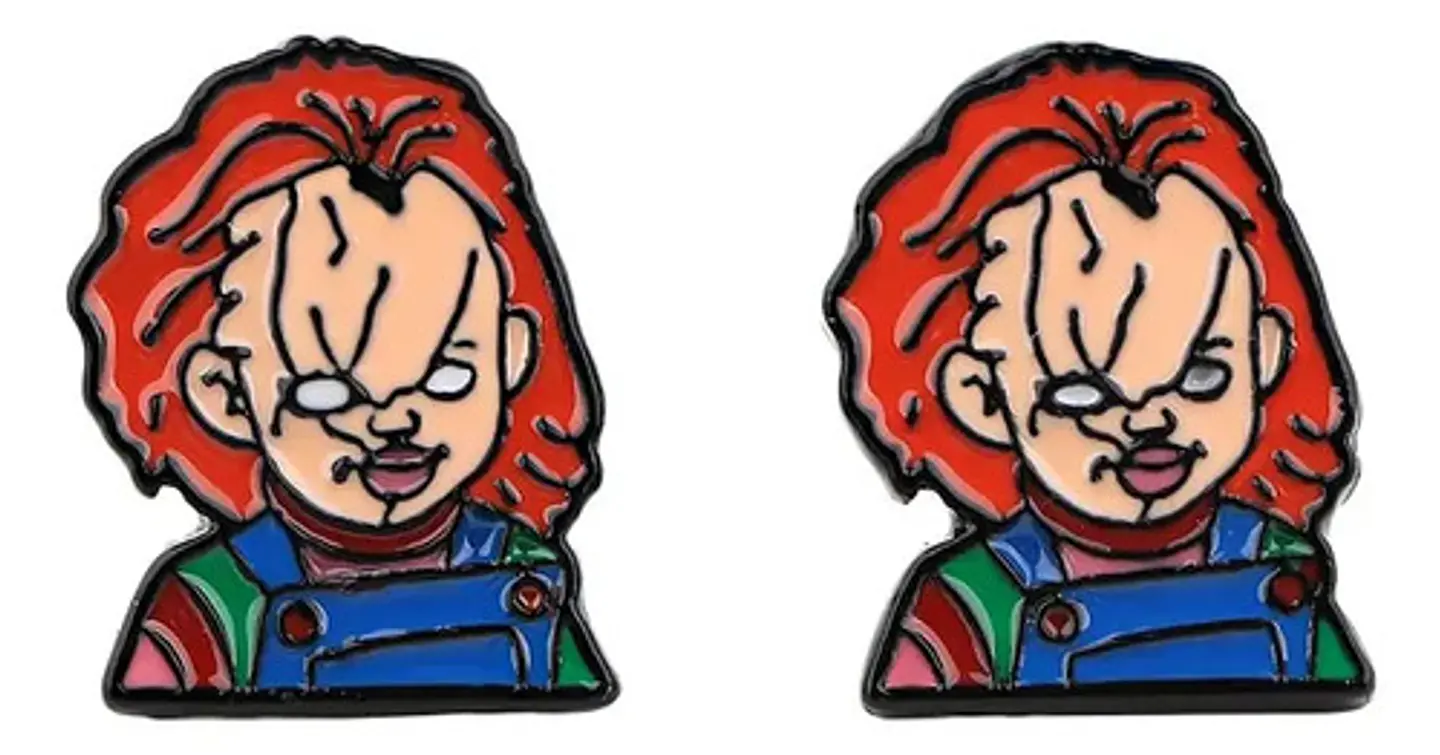 Aros Aretes Pendientes De  Chucky / Acero Quirúrgico 4