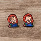 Aros Aretes Pendientes De  Chucky / Acero Quirúrgico - Miniatura 6