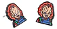 Aros Aretes Pendientes De  Chucky / Acero Quirúrgico - Miniatura 8