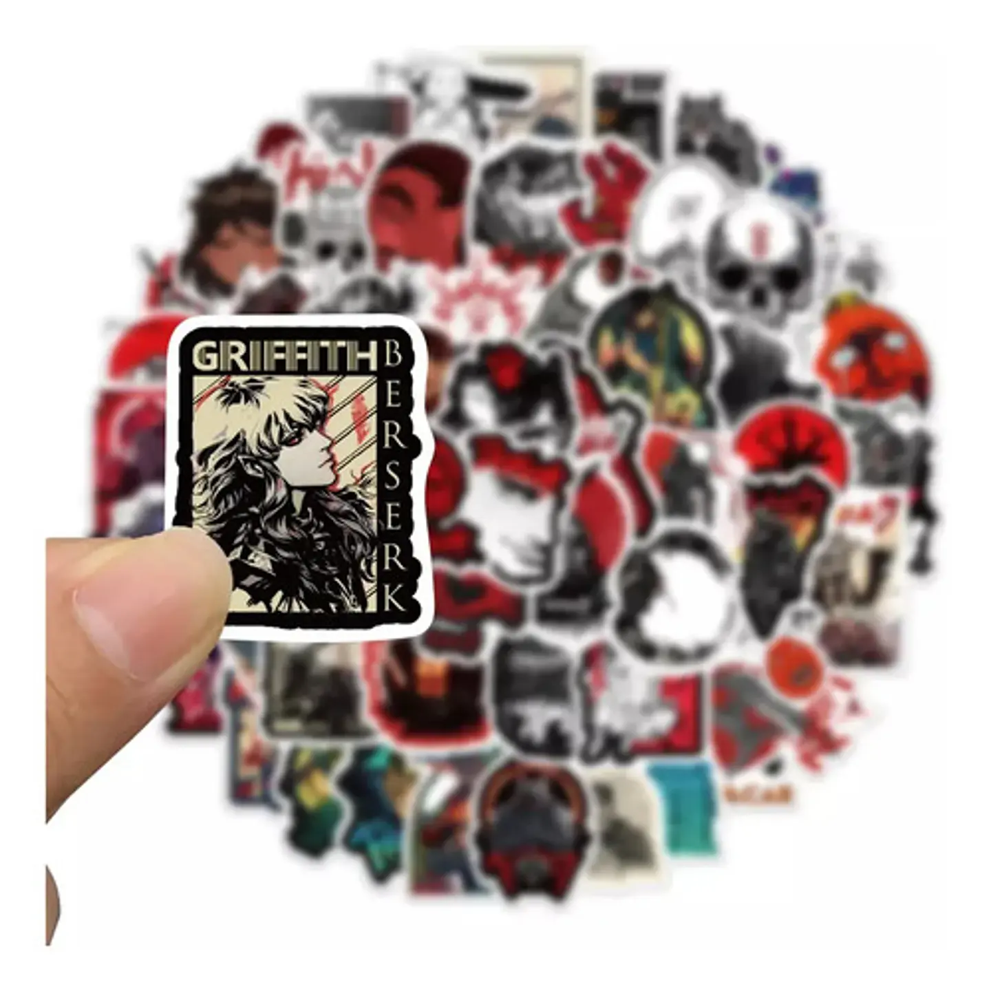 Berserk - Set De 50 Stickers / Calcomanías Autoadhesivas 4