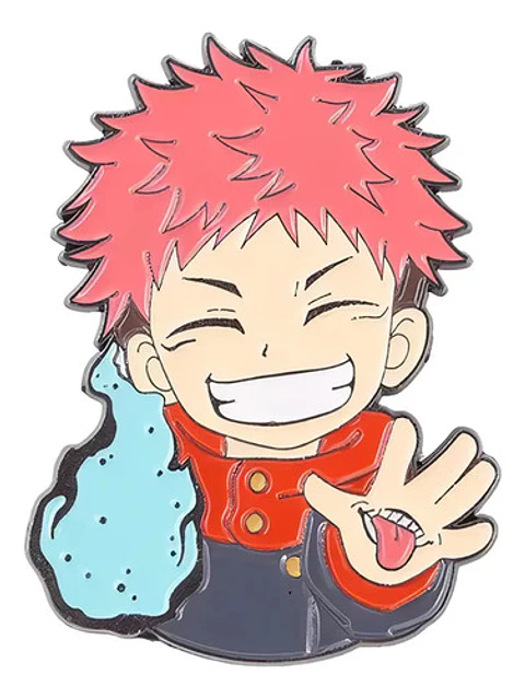 Pins De Yuji Itadori / Jujutsu Kaisen / Broches Metálicos