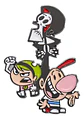 Pins De Las Sombrías Aventuras De Billy Y Mandy / Broches - Miniatura 1