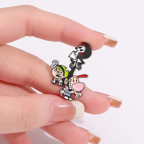 Pins De Las Sombrías Aventuras De Billy Y Mandy / Broches
