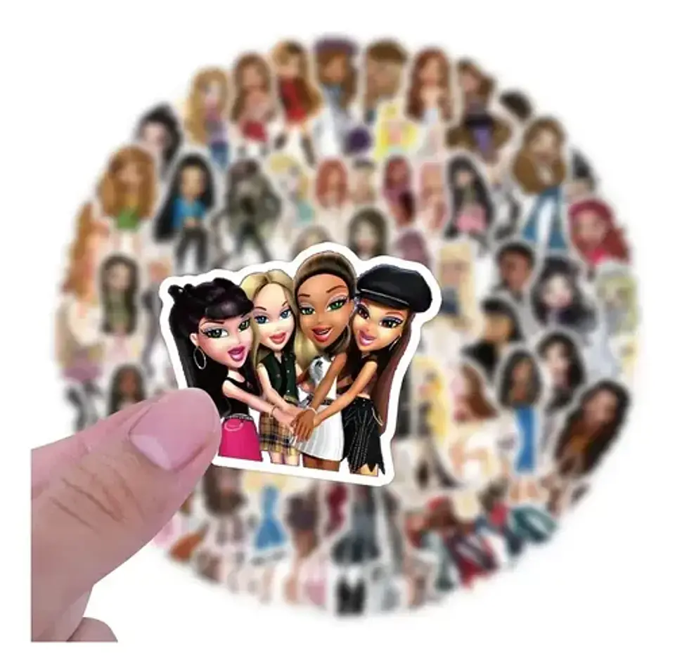 Set 100 Stickers De Bratz - Pegatinas / Calcomaninas 3