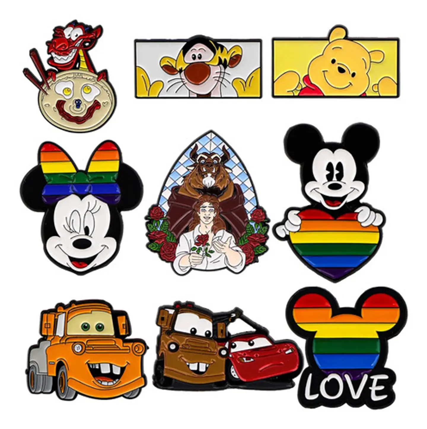 Pins De Tow  Mate  Mater / Cars / Broches Metálicos (pines) 2