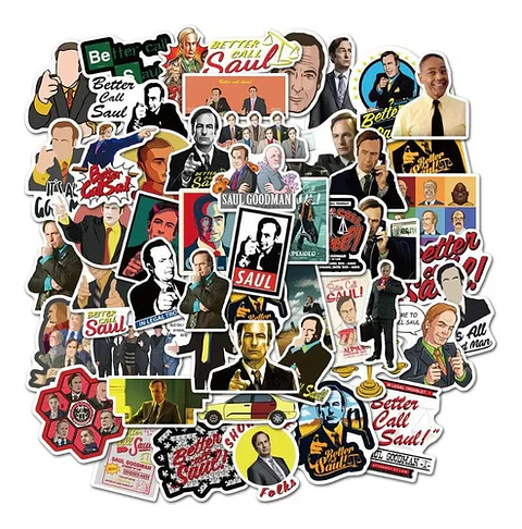 Better Call Saul - Set 50 Stickers / Calcomanías