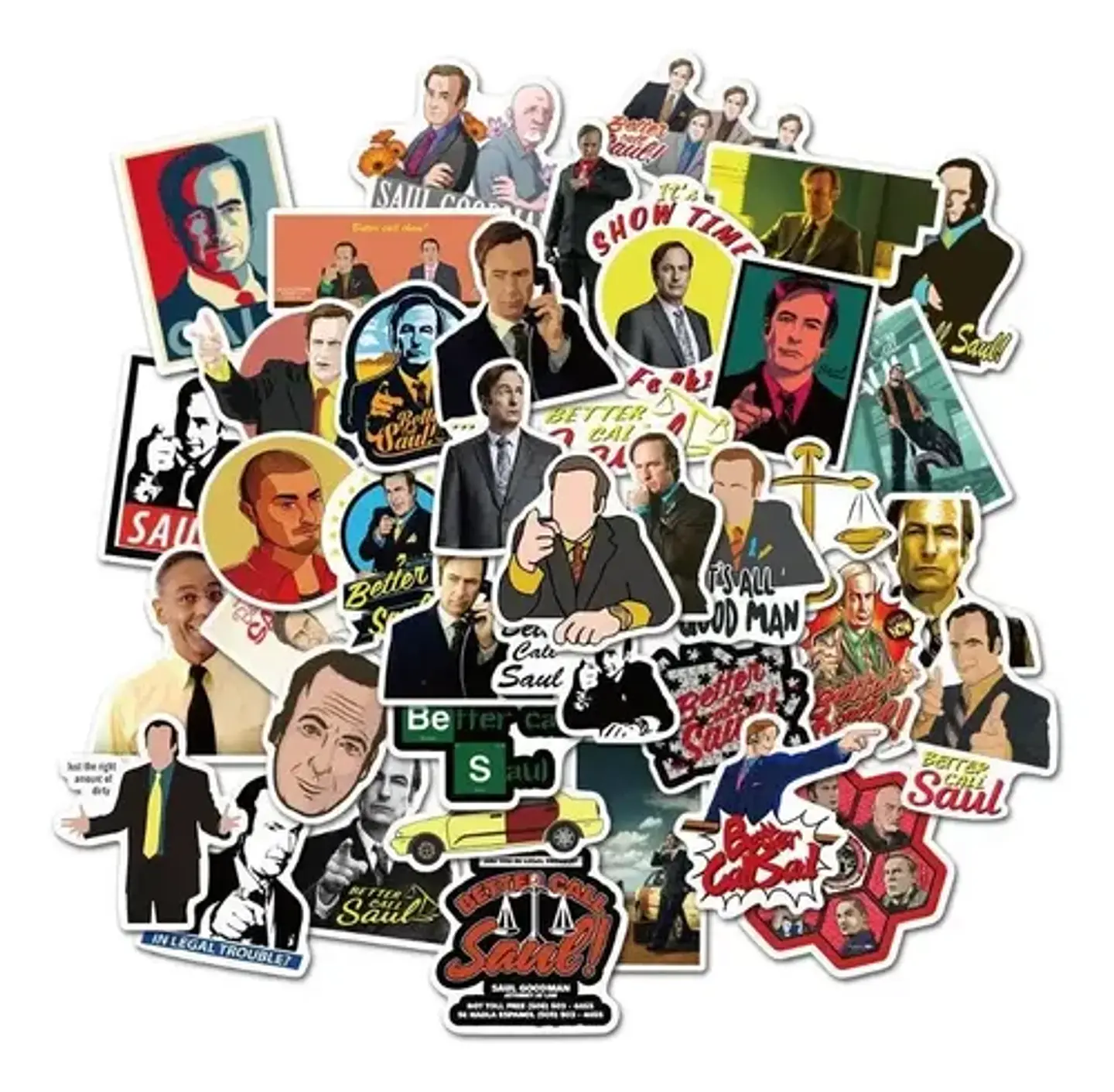 Better Call Saul - Set 50 Stickers / Calcomanías 3