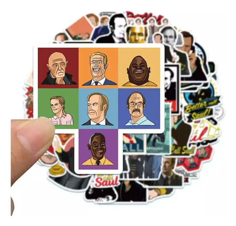 Better Call Saul - Set 50 Stickers / Calcomanías 4