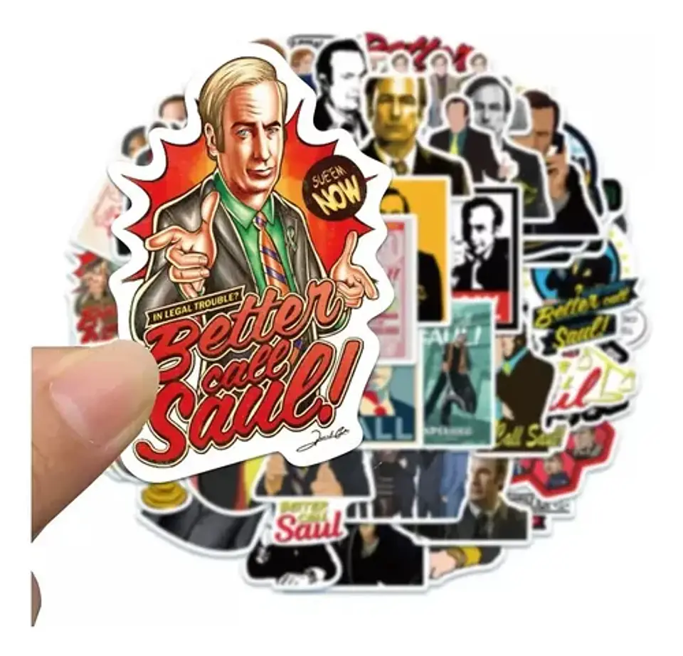 Better Call Saul - Set 50 Stickers / Calcomanías 5