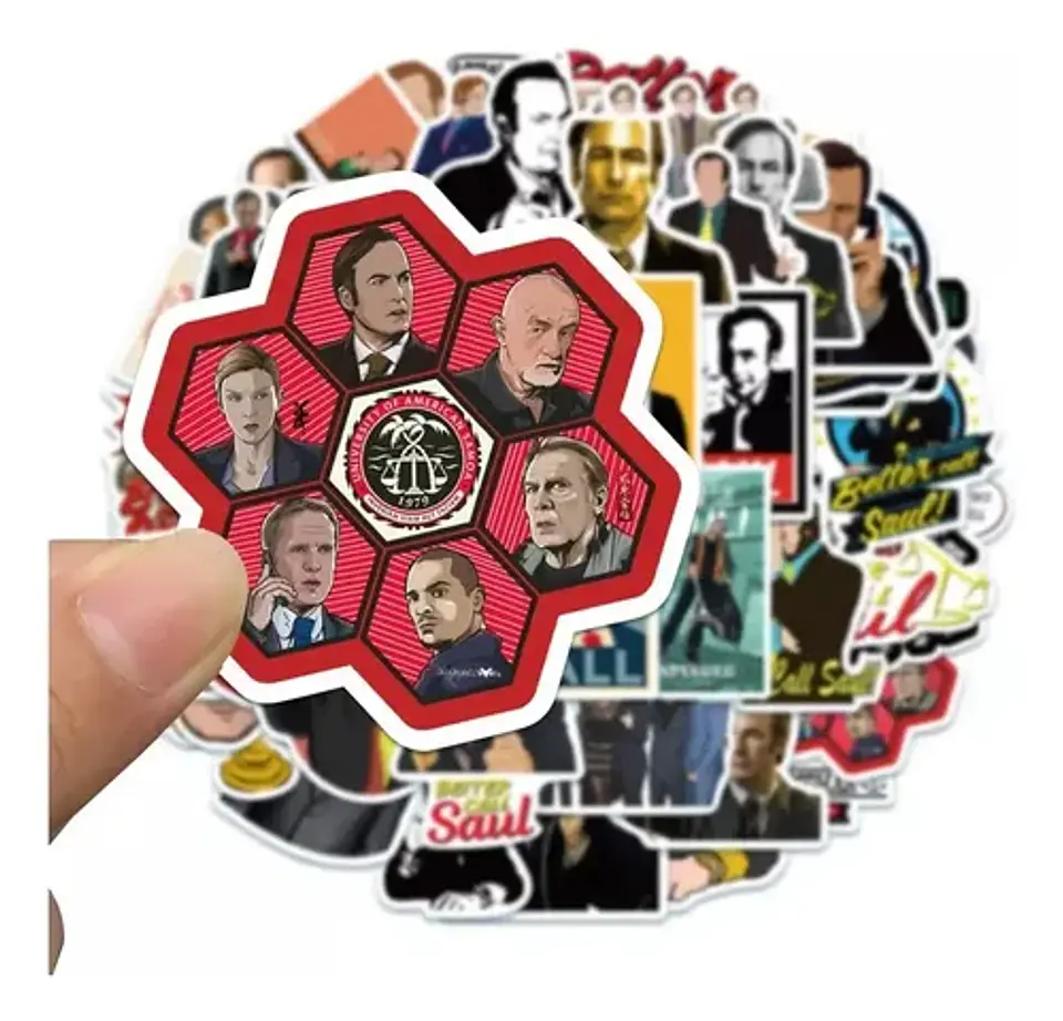 Better Call Saul - Set 50 Stickers / Calcomanías 6