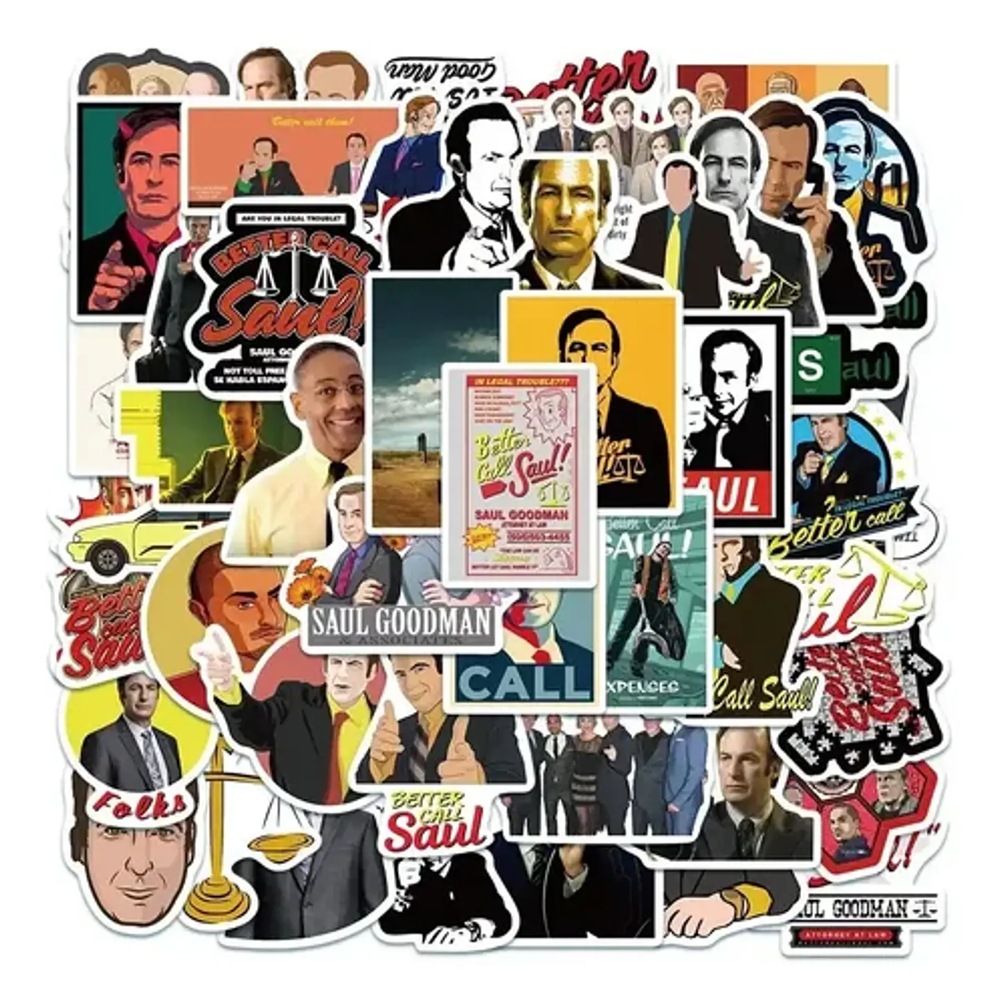 Better Call Saul - Set 50 Stickers / Calcomanías 7