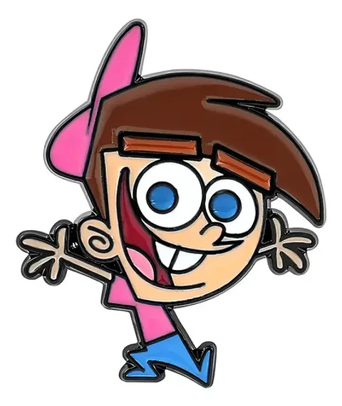 Pins Timmy Turner / Los Padrinos Mágicos / Broches Metálicos