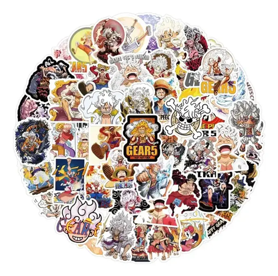 Set 100 Stickers De One Piece - Pegatinas / Calcomanías 1