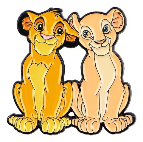 Pins De Simba / El Rey Leon / Broches Metálicos (pines)