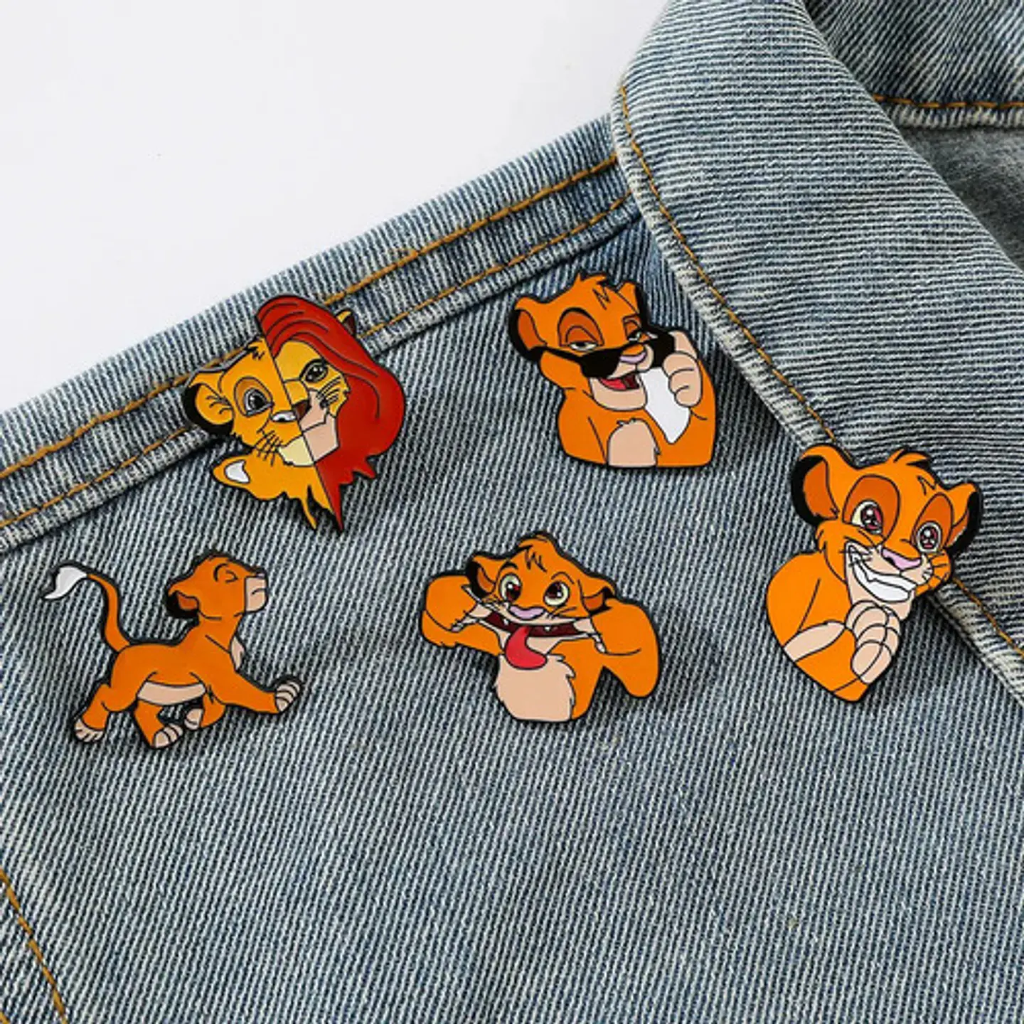 Pins De Simba / El Rey Leon / Broches Metálicos (pines) 7