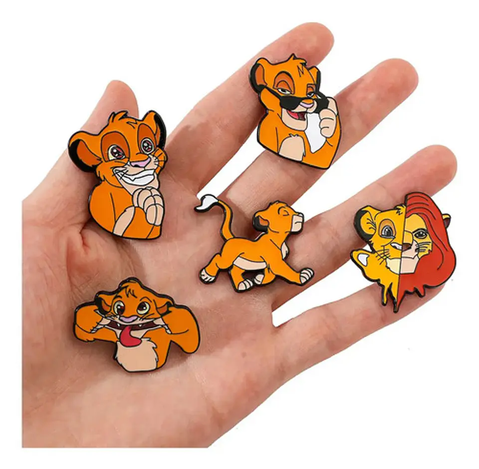 Pins De Simba / El Rey Leon / Broches Metálicos (pines) 9