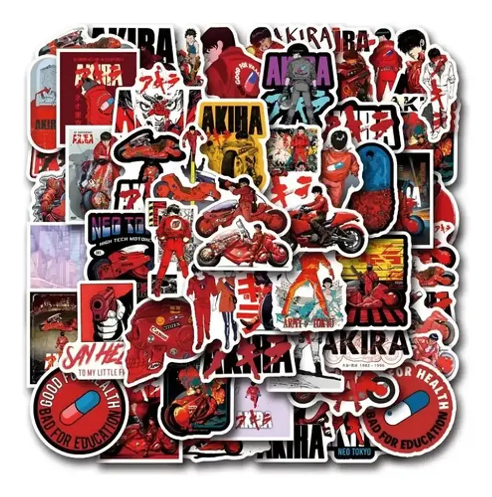 Akira - Set 50 Stickers / Calcomanías Autoadhesivas 5