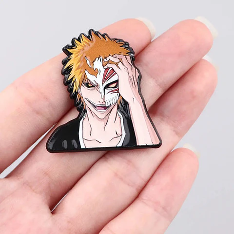 Pins De Ichigo Kurosaki / Bleach / Broches Metálicos (pines)