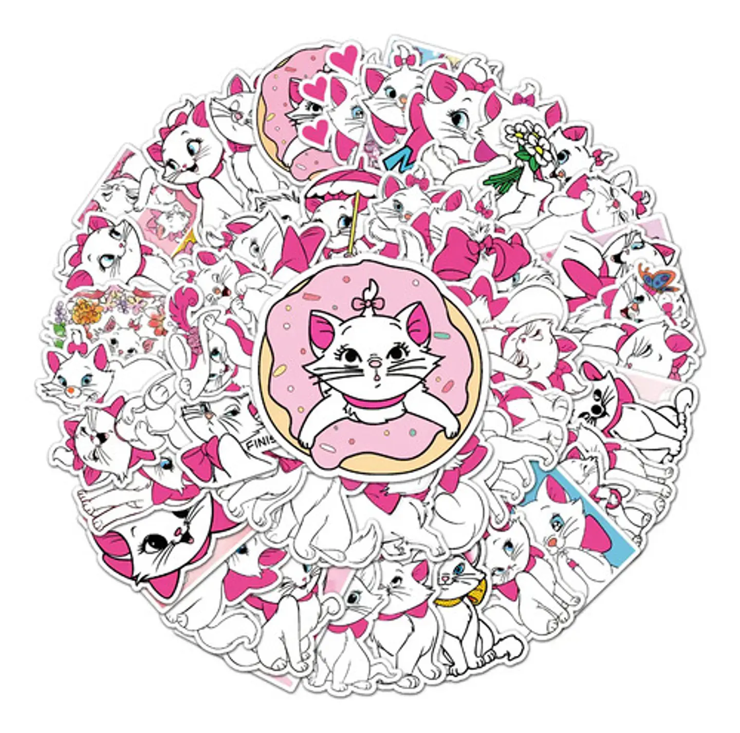 Marie - Set 50 Stickers / Calcomanías / Autoadhesivos 3