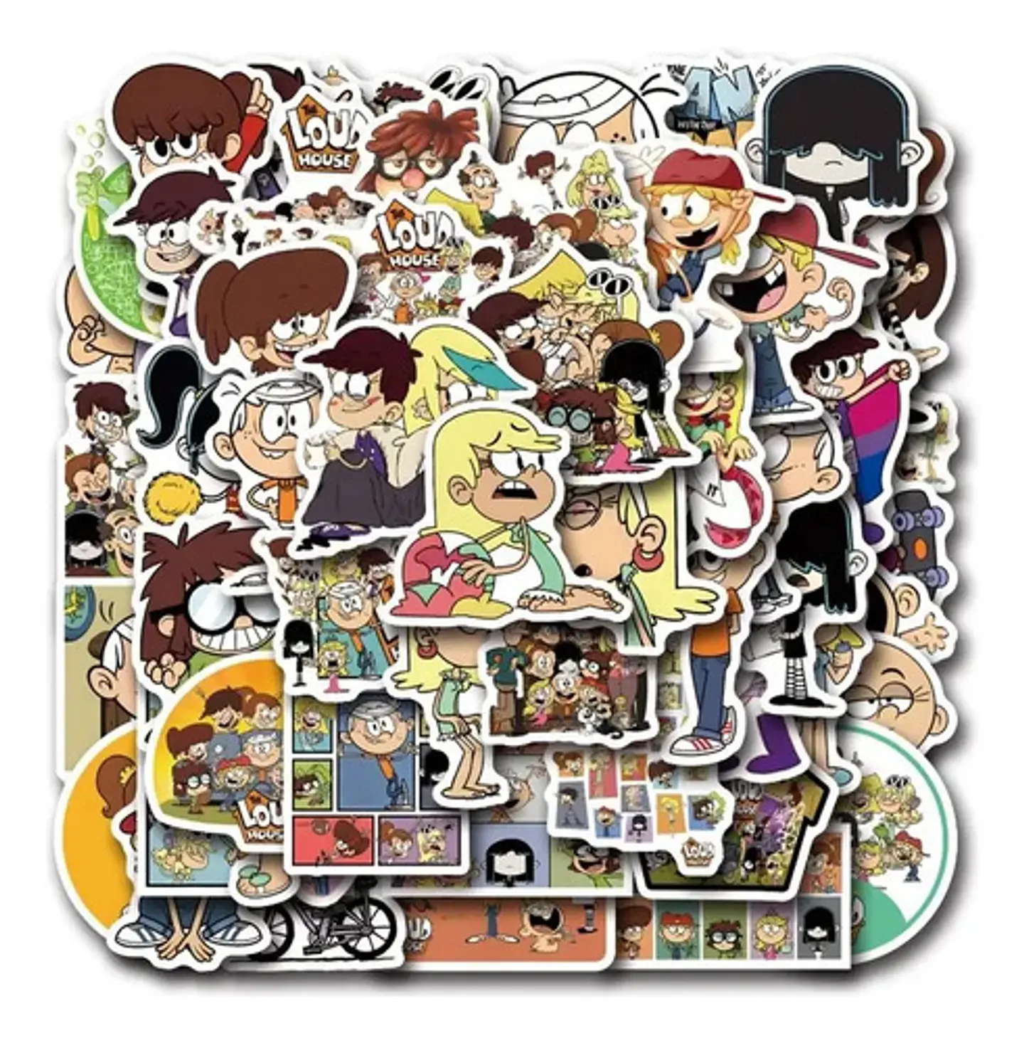 The Loud House - Set 50 Stickers / Calcomanías Autoadhesivas 2