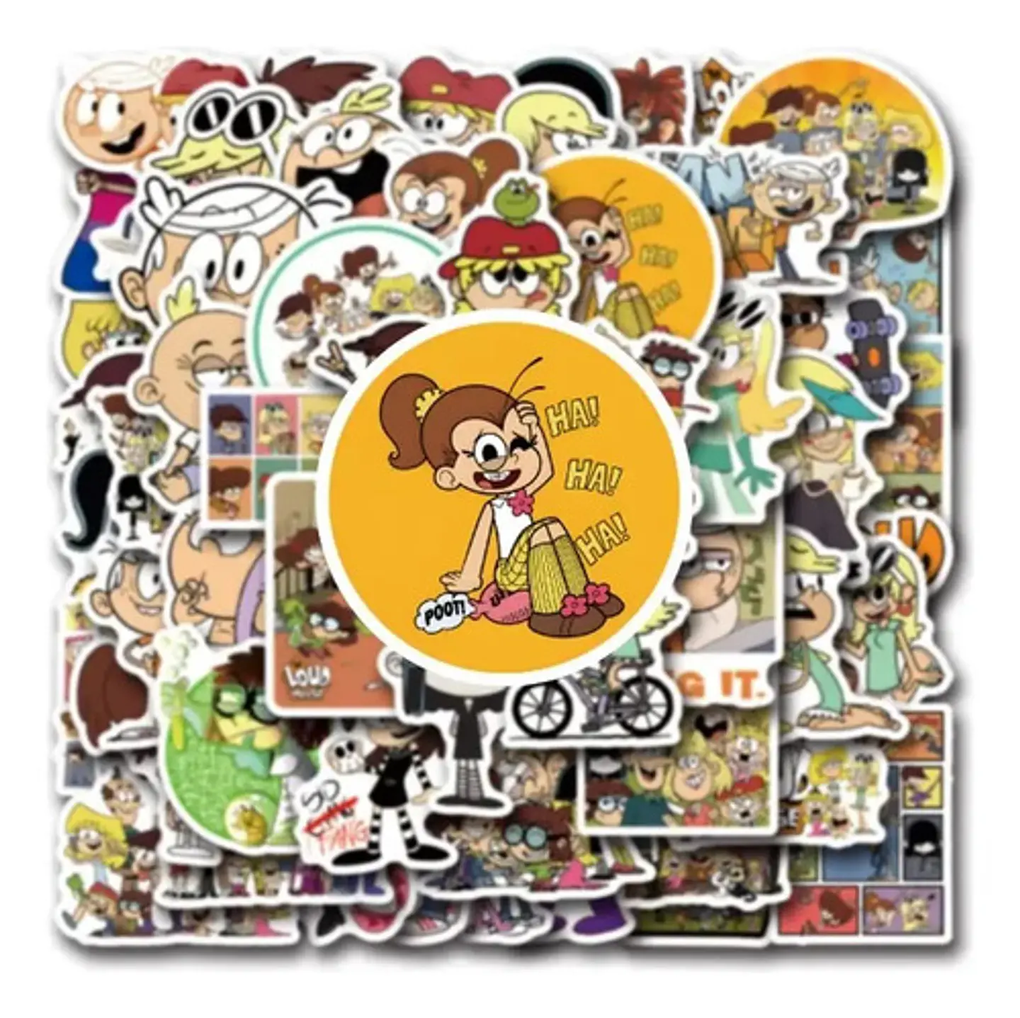 The Loud House - Set 50 Stickers / Calcomanías Autoadhesivas 4