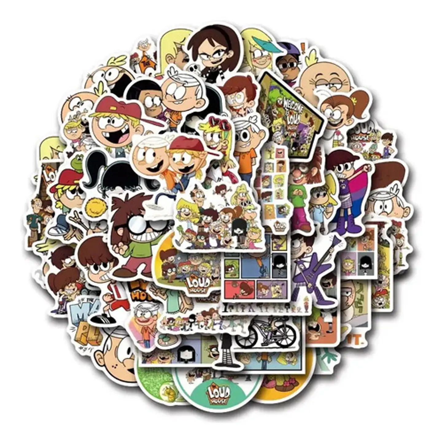 The Loud House - Set 50 Stickers / Calcomanías Autoadhesivas 5