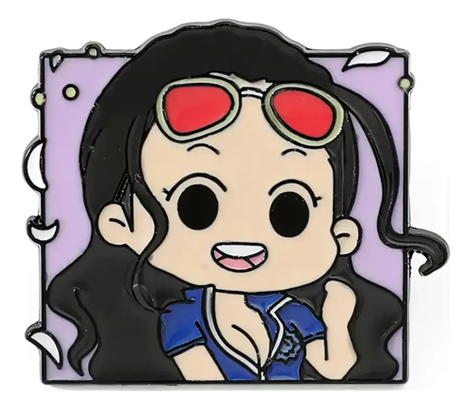 Pins De Nico Robin / One Piece / Broches Metálicos (pines) 1