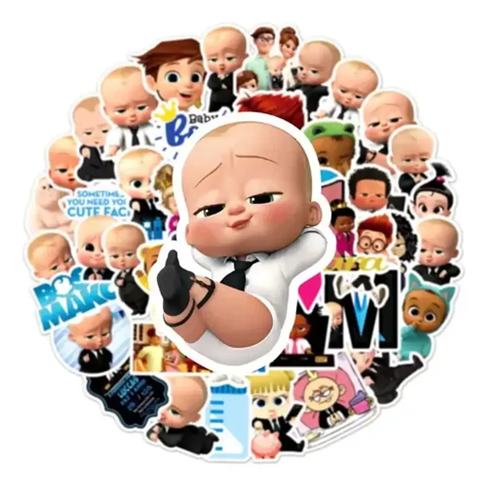 Un Jefe En Pañales - Set 50 Stickers / Calcomanías Adhesivas 1